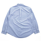 Ralph Lauren 90年代 ヴィンテージ 長袖 オックスフォードシャツ XL ブルー CUSTOM FIT ビッグポニー ボタンダウン
