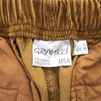 GRAMICCI アウトドア コーデュロイ クライミングパンツ L ストレッチ ベルト付 B:MING by BEAMS 別注 GMP-19F1200