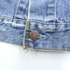 Levi's 00年代 ヴィンテージ デニムジャケット Gジャン XXL バックペイント LAST GANG IN TOWN ユーロリーバイス 70500 04