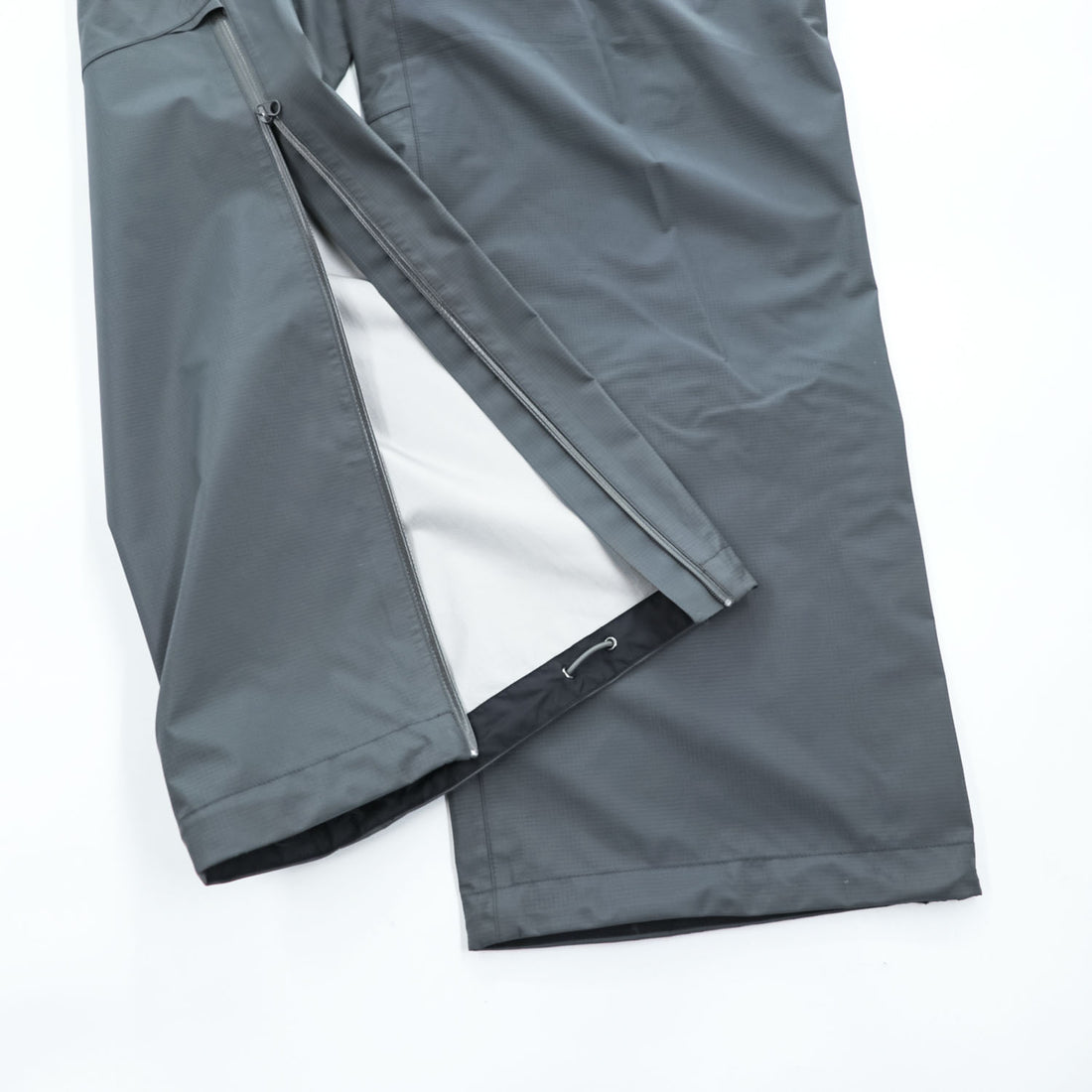 mont-bell レインダンサー Rain Dancer ゴアテックス GORE-TEX レインパンツ シェル アウトドア L グレー 防水 リップストップ 3レイヤー 1128624