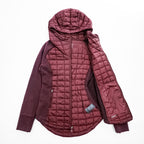 THE NORTH FACE 中綿 サーモボール ハイブリッド フーディ S ボルドー THERMOBALL キルティング パーカー