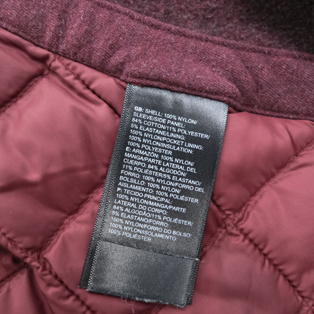 THE NORTH FACE 中綿 サーモボール ハイブリッド フーディ S ボルドー THERMOBALL キルティング パーカー
