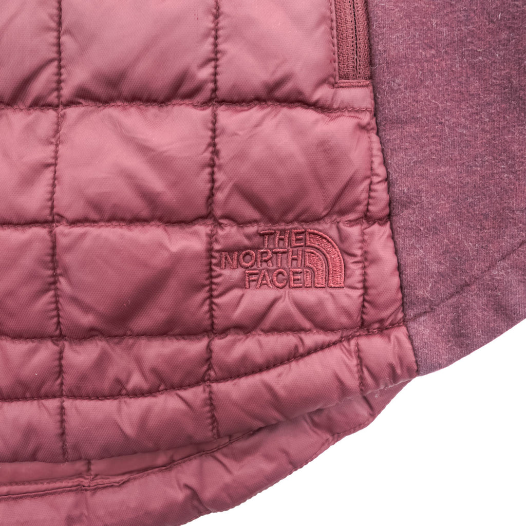 THE NORTH FACE 中綿 サーモボール ハイブリッド フーディ S ボルドー THERMOBALL キルティング パーカー