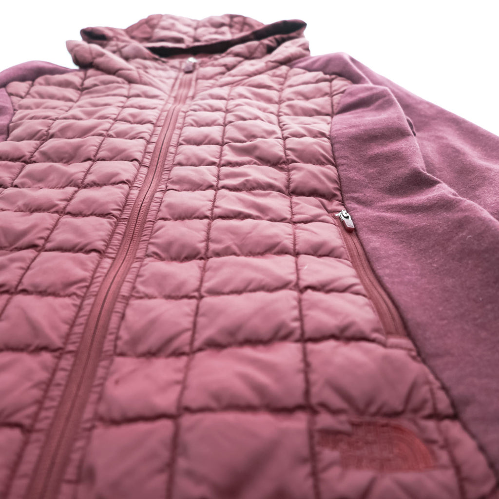 THE NORTH FACE 中綿 サーモボール ハイブリッド フーディ S ボルドー THERMOBALL キルティング パーカー