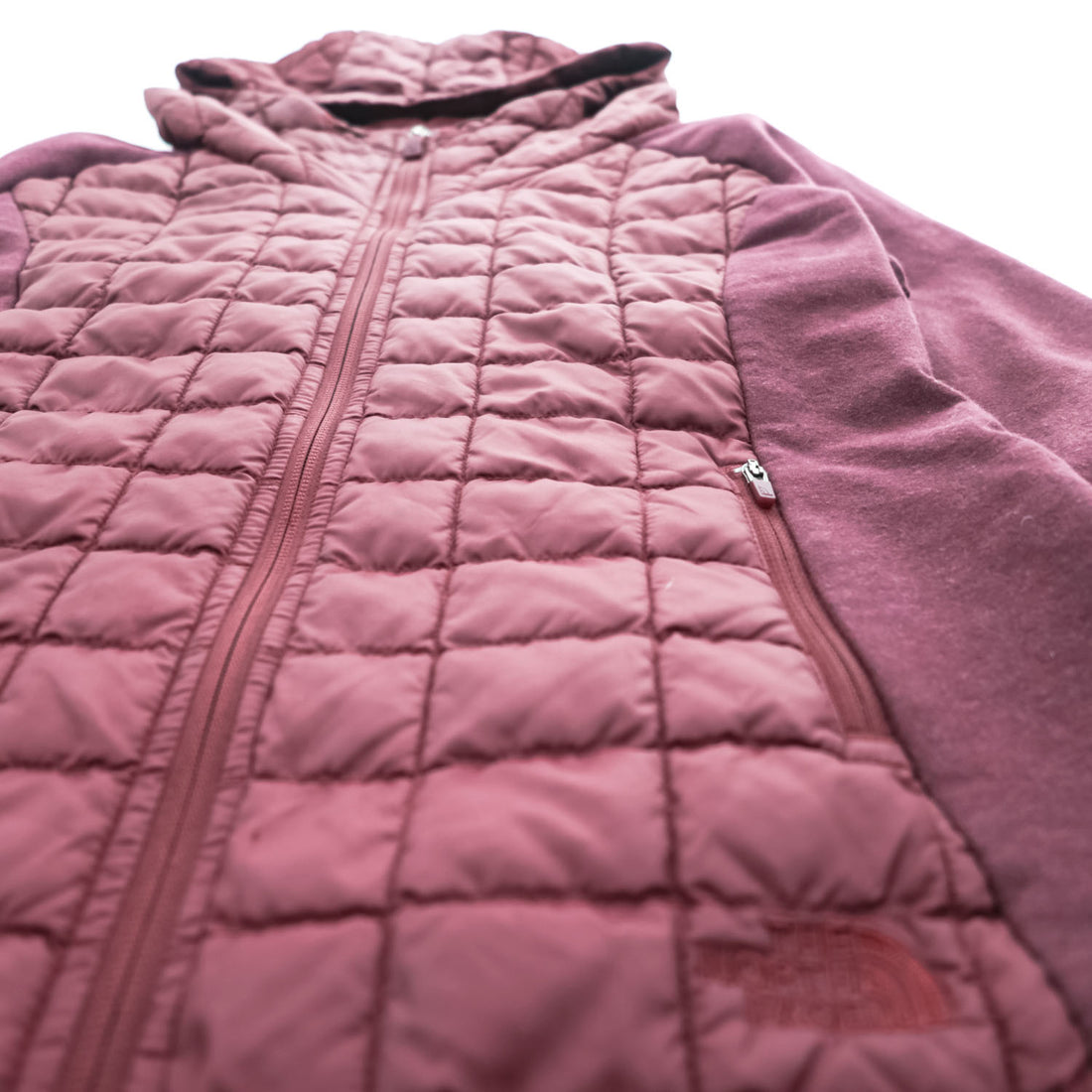THE NORTH FACE 中綿 サーモボール ハイブリッド フーディ S ボルドー THERMOBALL キルティング パーカー
