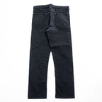 CLASS ( POOL BY CLASS ) デニムパンツ ジーンズ M ブラック 後染め ストレッチ センターシーム ホワイトステッチ CBFS17UNIB