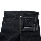 CLASS ( POOL BY CLASS ) デニムパンツ ジーンズ M ブラック 後染め ストレッチ センターシーム ホワイトステッチ CBFS17UNIB