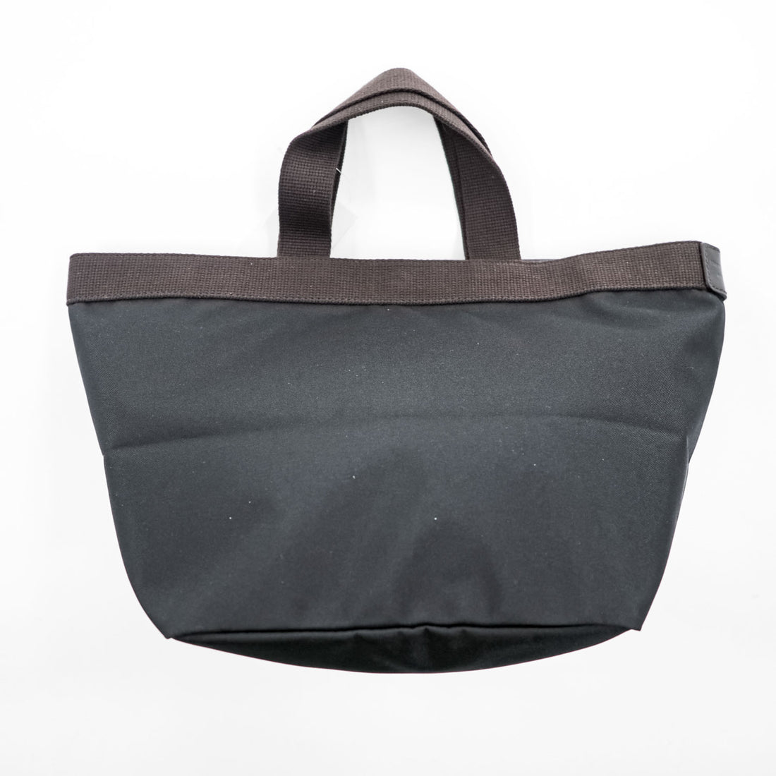 Herve Chapelier 707C Cordura Boat Tote M Noir Moka Black Brown Made in France