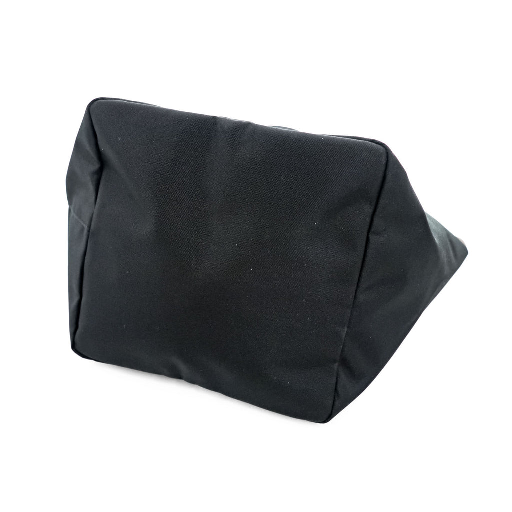 Herve Chapelier 707C Cordura Boat Tote M Noir Moka Black Brown Made in France