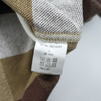 BIG MIKE ヘビーフランネル 長袖チェックシャツ L インド綿 UNION MADE ダブル フラップ 胸ポケット 102135001