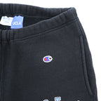 Champion リバースウィーブ REVERSE WEAVE スウェットパンツ L ブラック 裏起毛 プリント UCLA BRUINS C3-E216