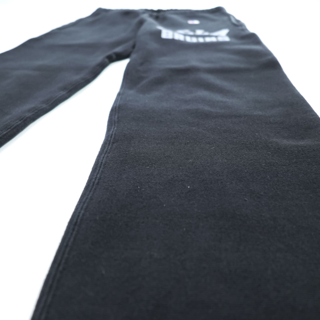 Champion リバースウィーブ REVERSE WEAVE スウェットパンツ L ブラック 裏起毛 プリント UCLA BRUINS C3-E216