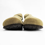 BIRKENSTOCK ロンドン London スエード スリッポンシューズ サンダル 27cm ベージュ SOFT FOOTBED ドイツ製