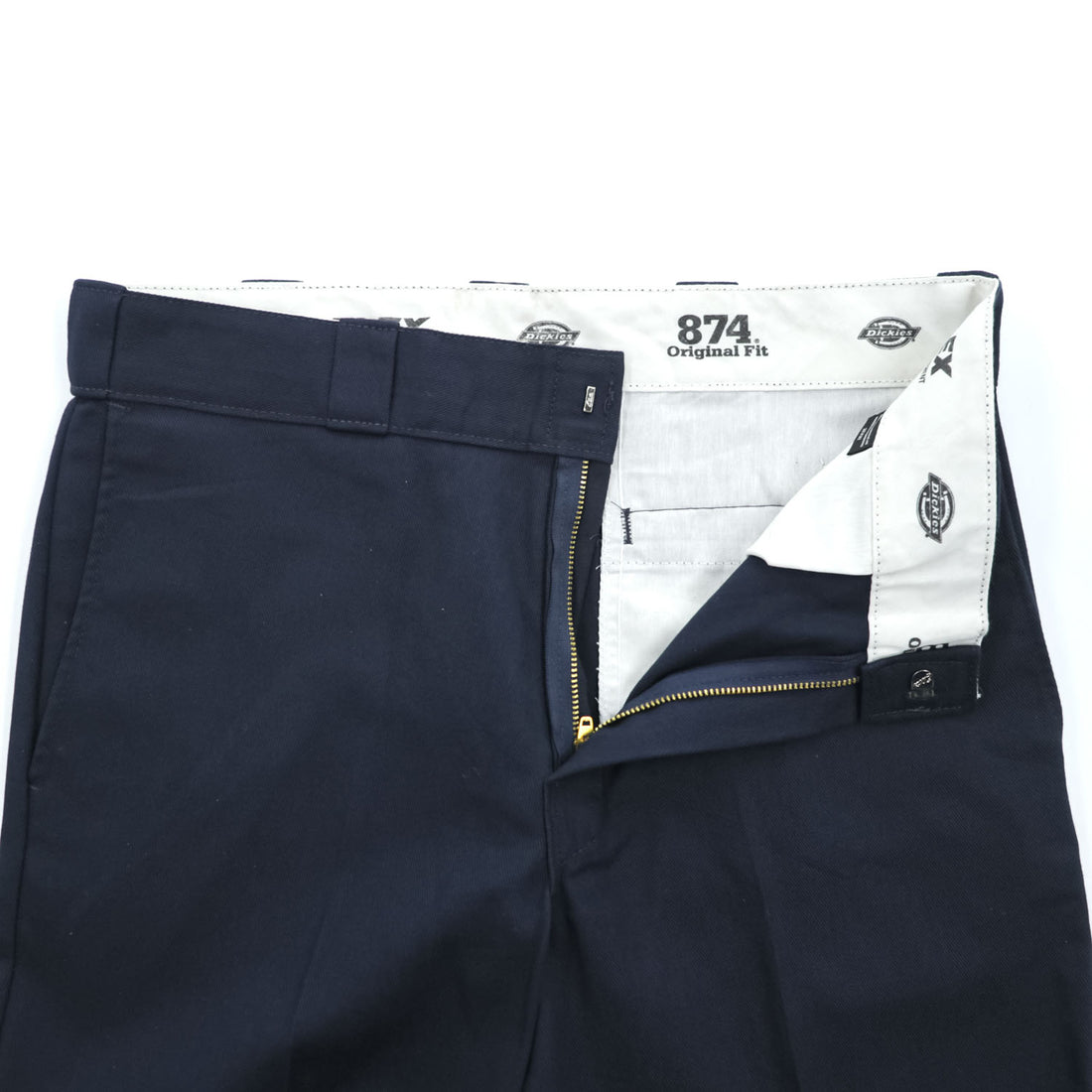 Dickies  874 ORIGINAL FIT FLEX ワークパンツ 32 x 32 ネイビー