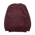 L.L.Bean カシミヤ100% Vネックニット セーター M ボルドー 501184