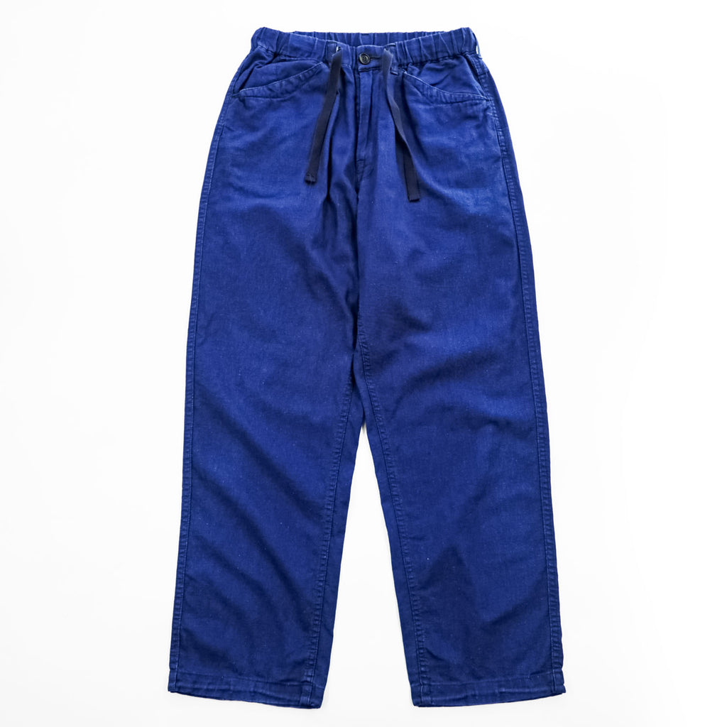 POST OVERALLS 日本製 E-Z Travail Pants イージートラベイルパンツ M ブルー コットン 3318-CLS