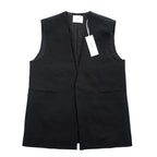 STERNBERG テーラード ジレ TAILORED GILET ベスト S ブラック カットオフ 991631 未使用品