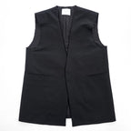 STERNBERG テーラード ジレ TAILORED GILET ベスト S ブラック カットオフ 991631 未使用品