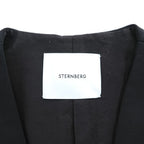 STERNBERG テーラード ジレ TAILORED GILET ベスト S ブラック カットオフ 991631 未使用品