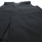 STERNBERG テーラード ジレ TAILORED GILET ベスト S ブラック カットオフ 991631 未使用品