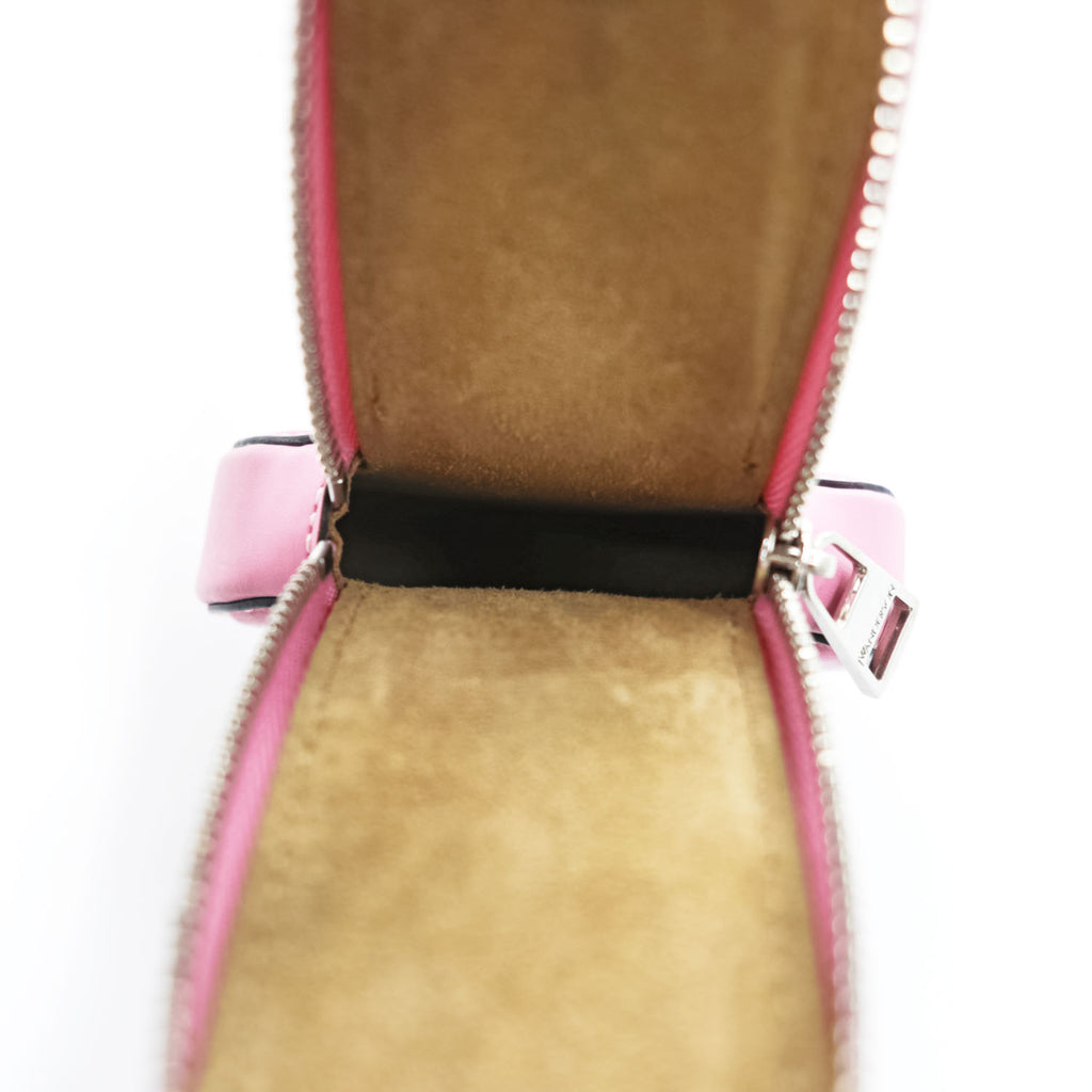 JW ANDERSON レザー ショルダーポーチ ピンク PENIS COIN PURSE ストラップ コインケース ネックレス