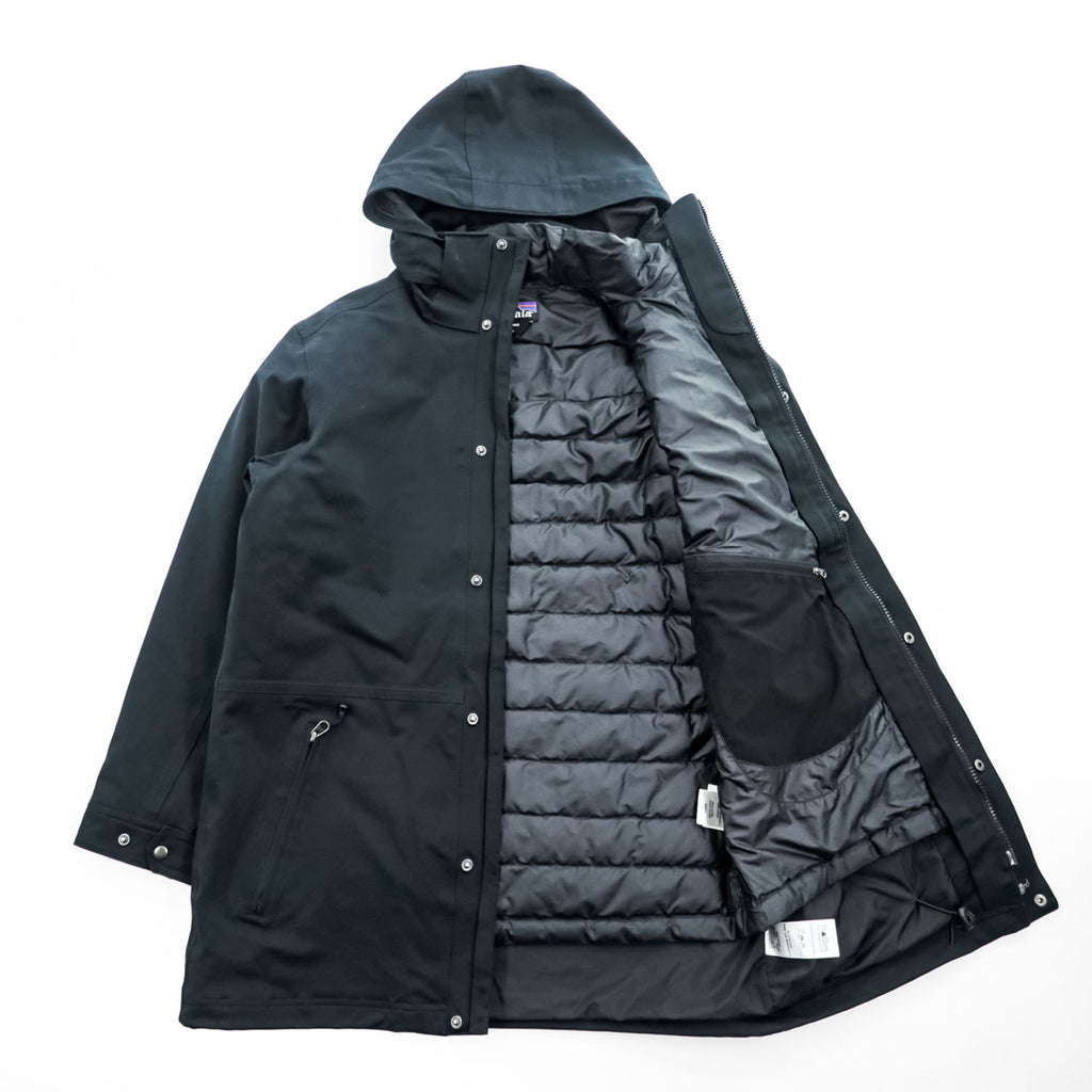 Patagonia トレス3in1パーカ H2No 3WAY マウンテンパーカー シェル レインジャケット ダウンジャケット ドローコード ライナー着脱 フード着脱 28385FA11