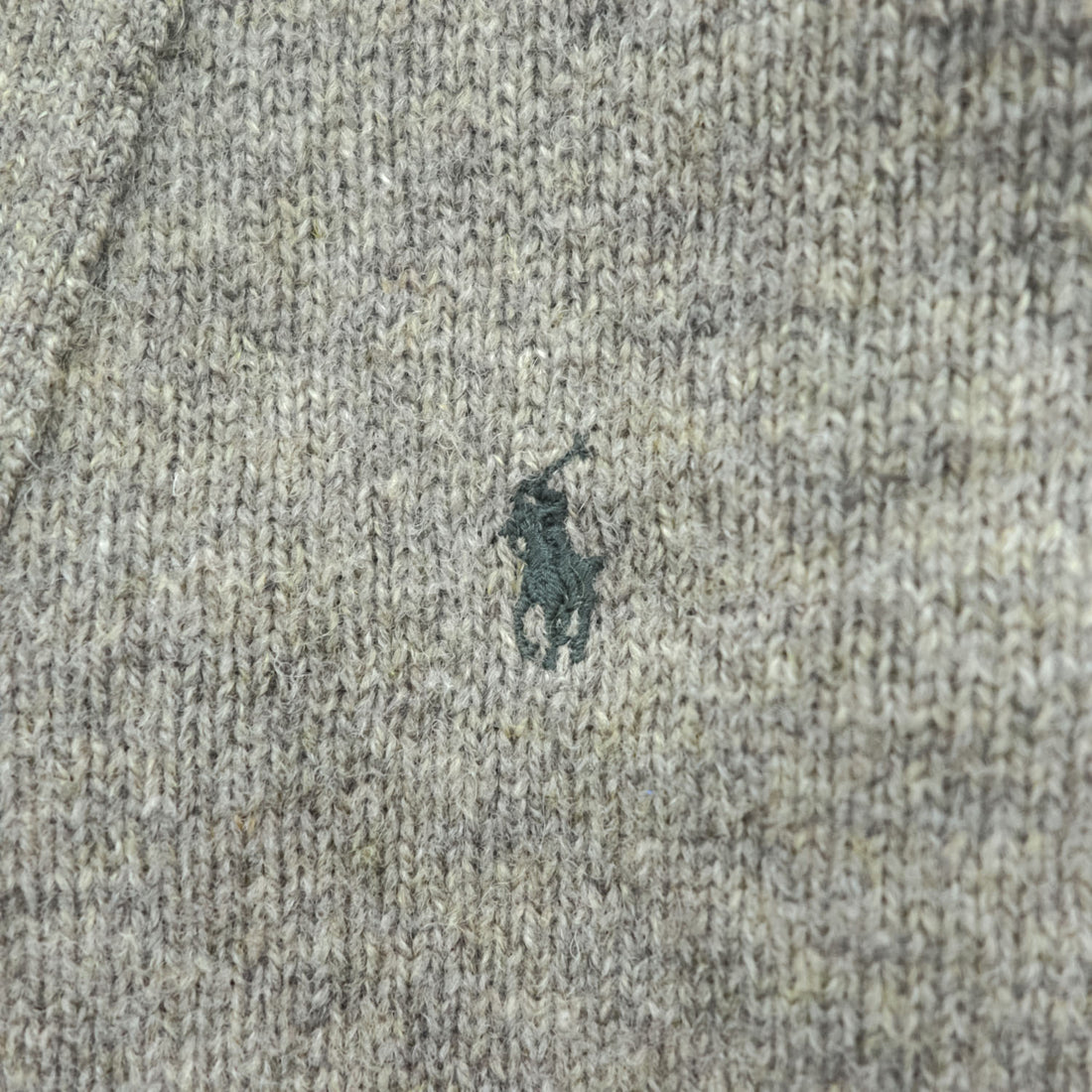 Polo Ralph Lauren 90年代 ヴィンテージ Vネック ニット カーディガン L スモールポニー ロゴ 刺繍