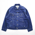 Lee 90年代 USA製 ヴィンテージ デニムジャケット Gジャン L インディゴ ブルー 濃紺 220-5089