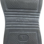 PRADA サンダル ラバースリッポン シューズ 27cm ブラック ミュール イタリア製