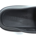 PRADA サンダル ラバースリッポン シューズ 27cm ブラック ミュール イタリア製