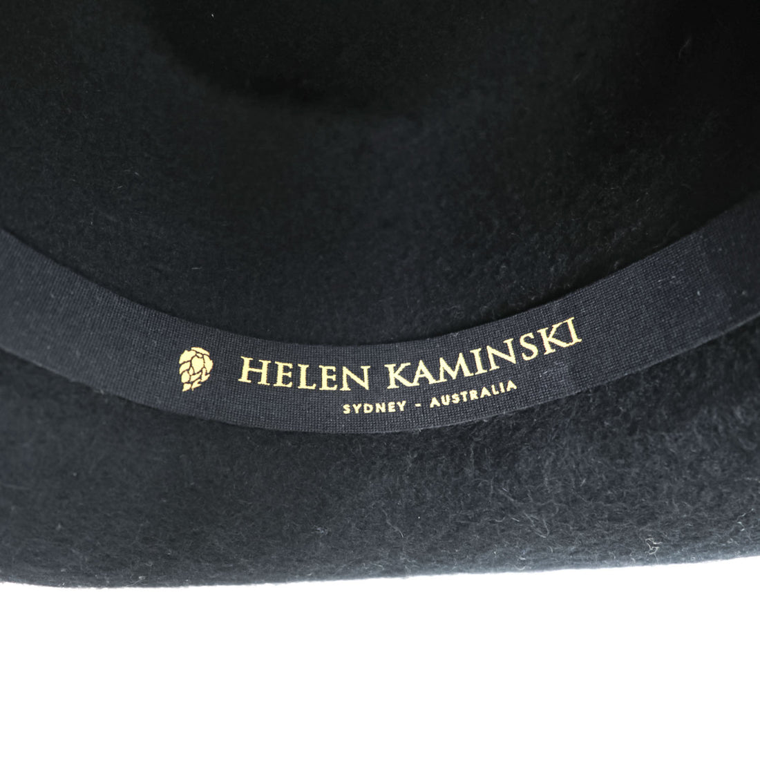 HELEN KAMINSKI フェルトハット ブラック リボン 未使用品 オーストラリア製