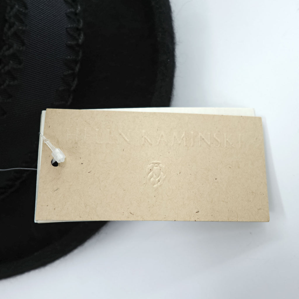 HELEN KAMINSKI フェルトハット ブラック リボン 未使用品 オーストラリア製