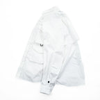 DAIWA PIER39 長袖 マルチポケット フィールドシャツ MULCH POCKET FIELD SHIRTS M ホワイト BE-84020W