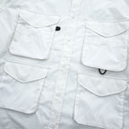 DAIWA PIER39 長袖 マルチポケット フィールドシャツ MULCH POCKET FIELD SHIRTS M ホワイト BE-84020W