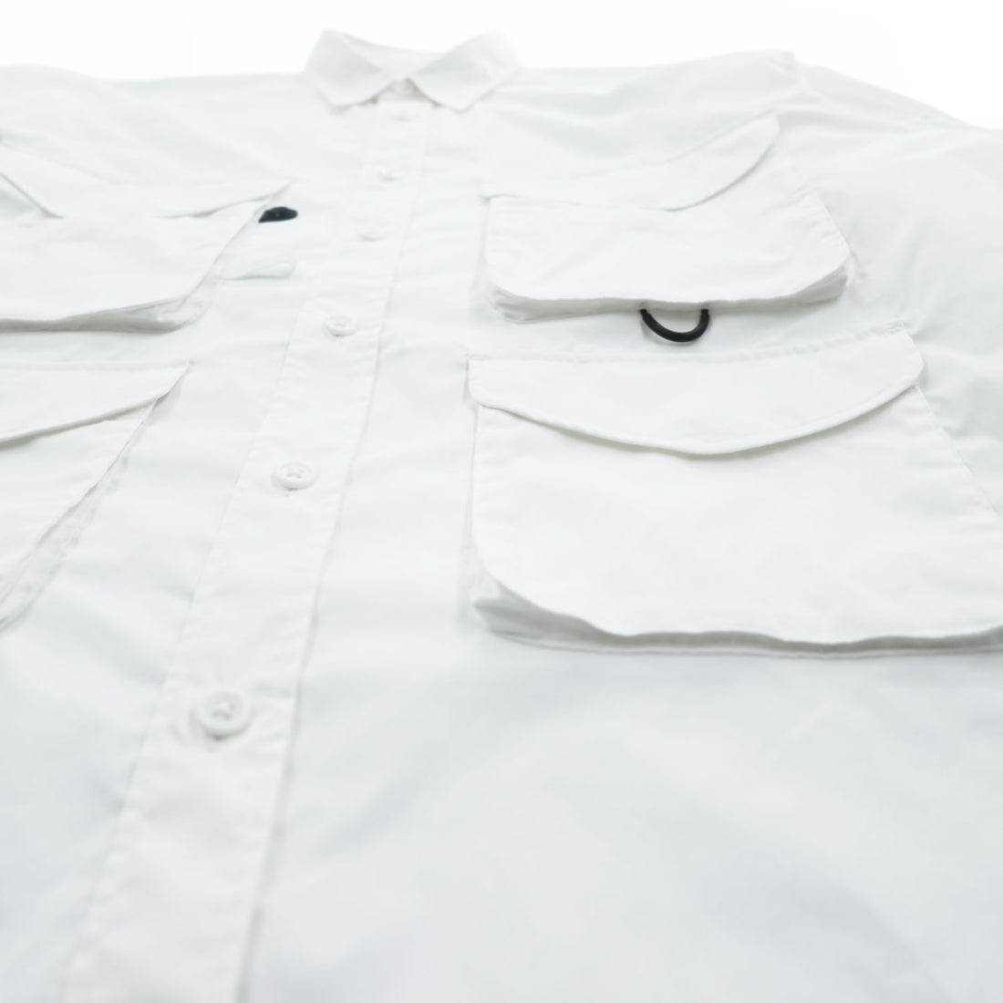 DAIWA PIER39 長袖 マルチポケット フィールドシャツ MULCH POCKET FIELD SHIRTS M ホワイト BE-84020W