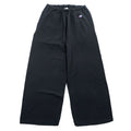 Champion ワイド スウェットパンツ S ブラック ドローコード REVERSE WEAVE リバースウィーブ C8-B209
