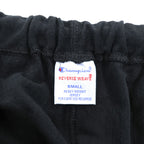 Champion ワイド スウェットパンツ S ブラック ドローコード REVERSE WEAVE リバースウィーブ C8-B209