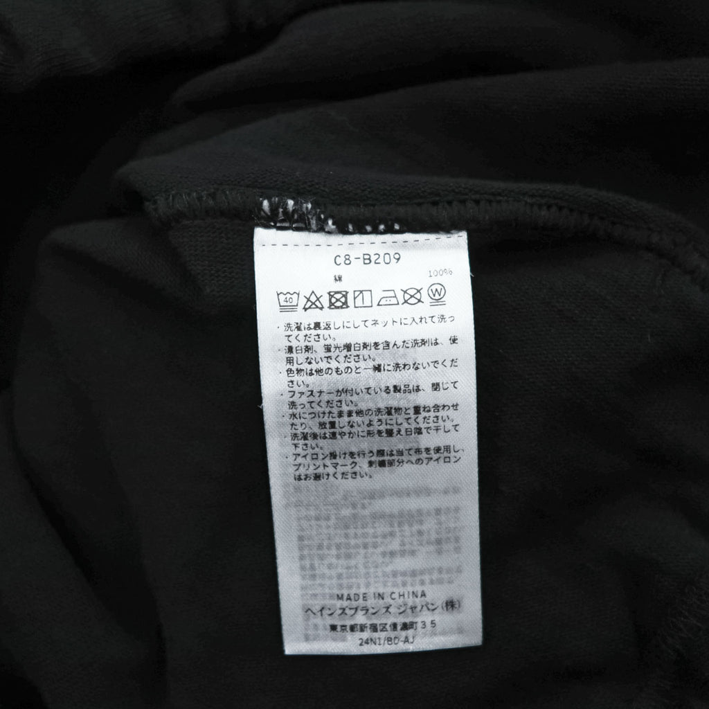 Champion ワイド スウェットパンツ S ブラック ドローコード REVERSE WEAVE リバースウィーブ C8-B209