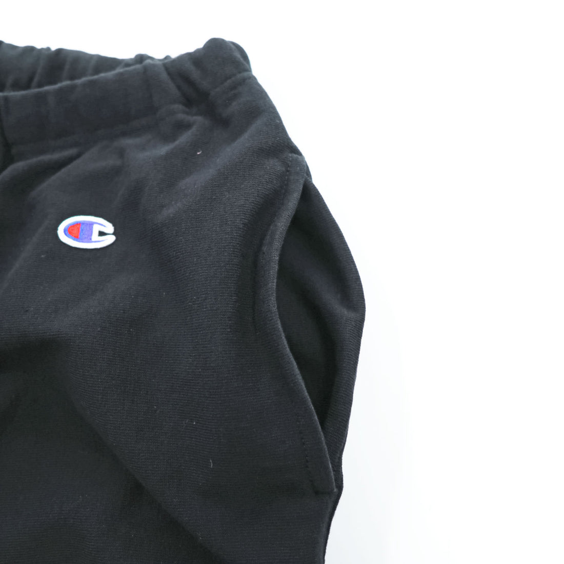 Champion ワイド スウェットパンツ S ブラック ドローコード REVERSE WEAVE リバースウィーブ C8-B209