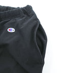 Champion ワイド スウェットパンツ S ブラック ドローコード REVERSE WEAVE リバースウィーブ C8-B209