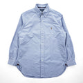 Polo Ralph Lauren 長袖  オックスフォードシャツ M ブルー  CLASSIC FIT ボタンダウン ポニー刺繍