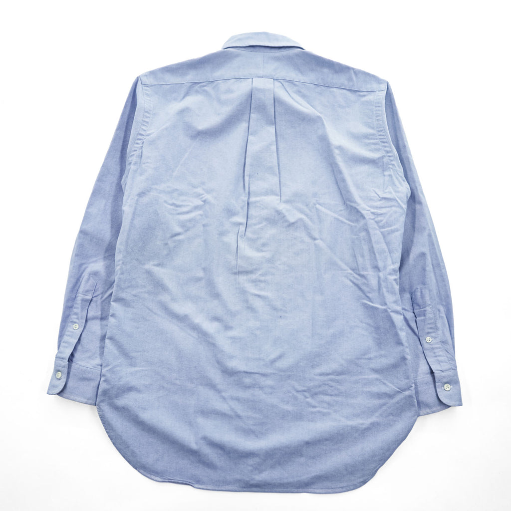 Polo Ralph Lauren 長袖  オックスフォードシャツ M ブルー  CLASSIC FIT ボタンダウン ポニー刺繍
