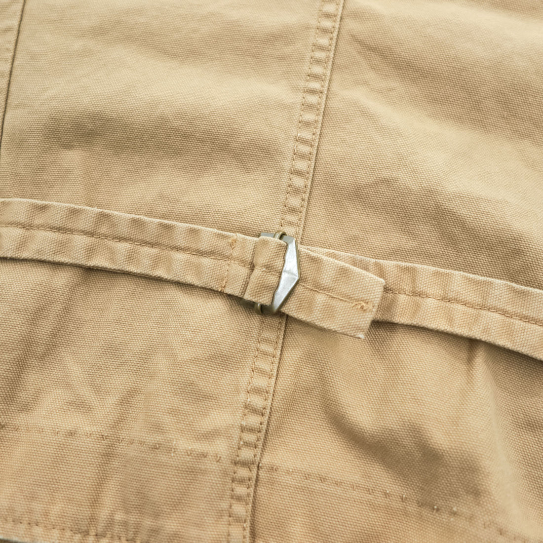 DENIM & SUPPLY RALPH LAUREN テーラードベスト ジレ L キャンバス シンチバック コットン