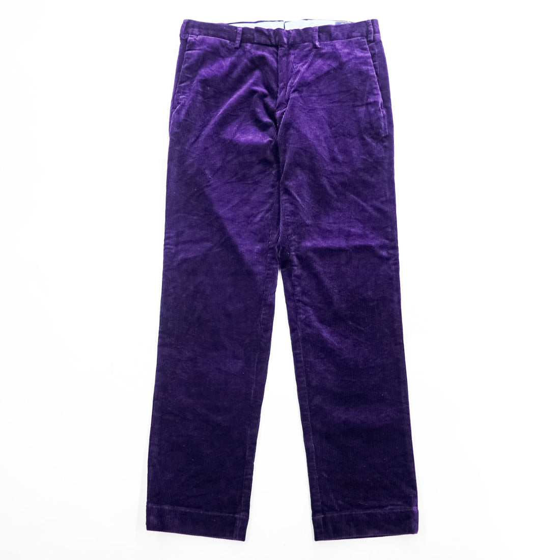 Polo Ralph Lauren コーデュロイ パンツ スラックス M パープル SLIM FIT