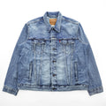 Levi's 3rdタイプ デニムトラッカージャケット SKYLINE Gジャン XL ウォッシュド ブルー ユーズド加工 PREMIUM 72334-0574