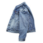 Levi's 3rdタイプ デニムトラッカージャケット SKYLINE Gジャン XL ウォッシュド ブルー ユーズド加工 PREMIUM 72334-0574