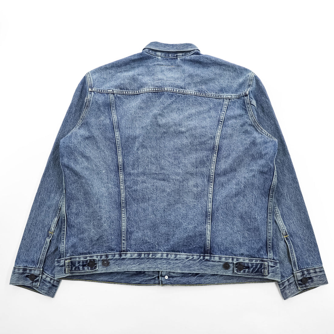 Levi's 3rdタイプ デニムトラッカージャケット SKYLINE Gジャン XL ウォッシュド ブルー ユーズド加工 PREMIUM 72334-0574