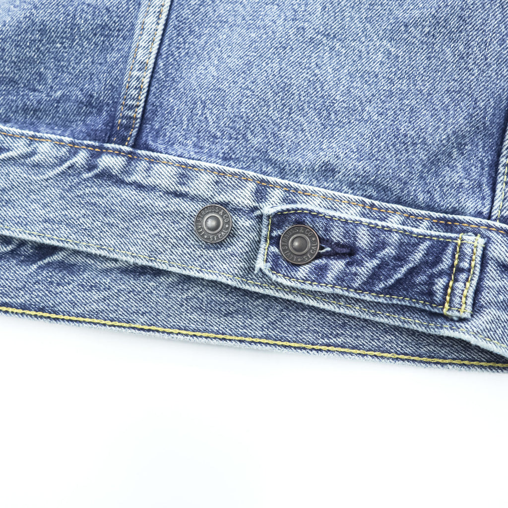 Levi's 3rdタイプ デニムトラッカージャケット SKYLINE Gジャン XL ウォッシュド ブルー ユーズド加工 PREMIUM 72334-0574