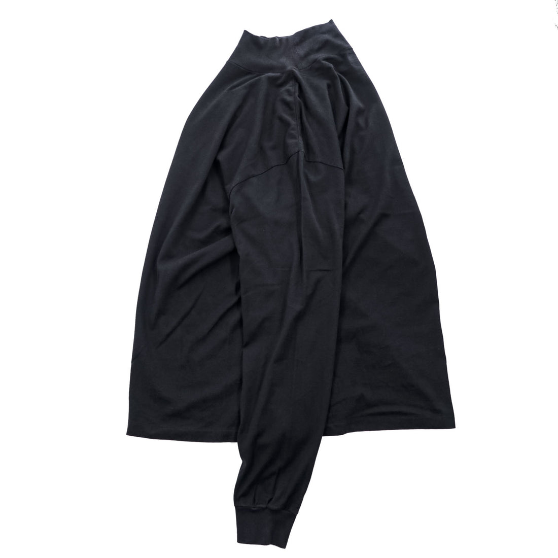 KAPTAIN SUNSHINE 日本製 モックネック カットソー 長袖 ロングスリーブ Tシャツ L ブラック ハイネック KS20FCS11