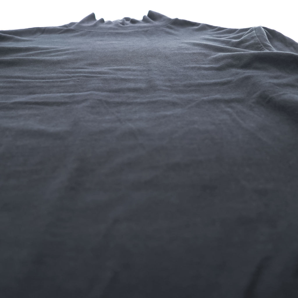 KAPTAIN SUNSHINE 日本製 モックネック カットソー 長袖 ロングスリーブ Tシャツ L ブラック ハイネック KS20FCS11